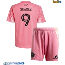 Maglie da calcio Inter Miami Luis Suarez #9 Prima Maglia Bambino 2025-26 Manica Corta + Pantaloni corti)